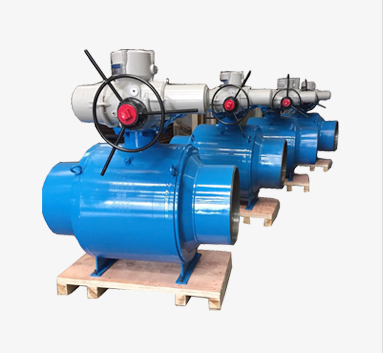 Fully welding Trunnion Ball Valve